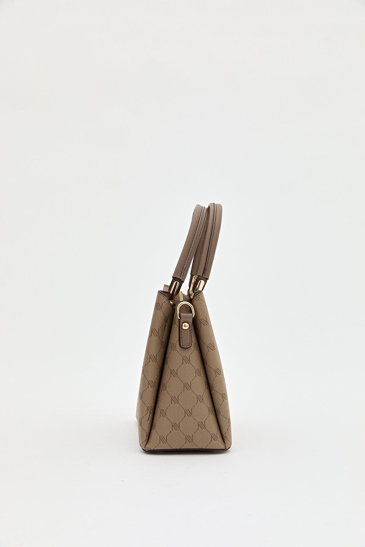 Monogram Tote Çanta - Vizon