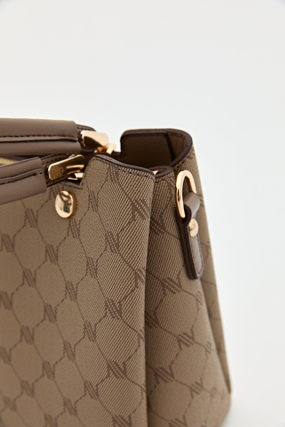 Monogram Tote Çanta - Vizon