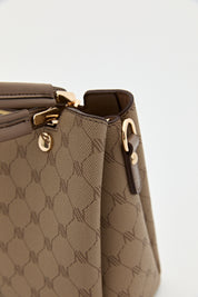 Monogram Tote Çanta - Vizon