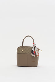 Monogram Tote Bag - Mink