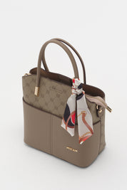 Monogram Tote Bag - Mink