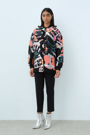 MSSM Special Bomber Jacket - Black - Pink