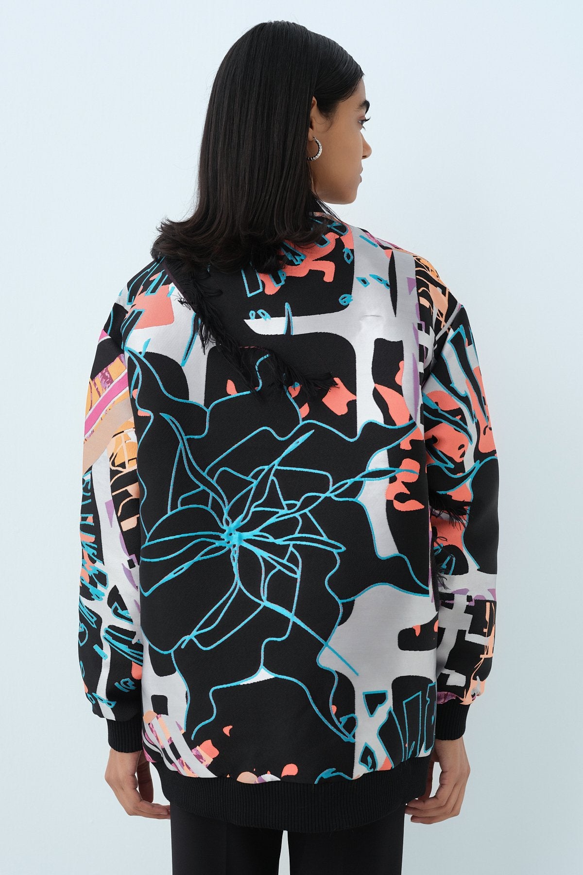 MSSM Special Bomber Jacket - Black - Pink