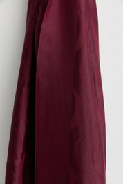 Natural Viscose Floss Scarf - Burgundy