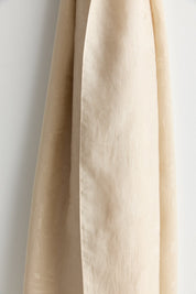 Natural Viscose Floss Scarf - Cream
