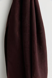Natural Viskon Floş Şal - Mürdüm