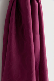 Natural Viskon Floş Şal - Mürdüm