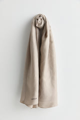 Natural Viscose Floss Scarf - Mink