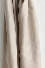 Natural Viscose Floss Scarf - Mink