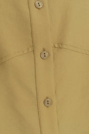 Front Slit Shirt - Saffron