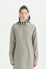 Orbis Twill İpek Eşarp - Siyah