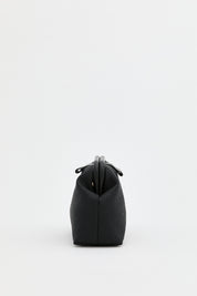 Knitted Crossbody Bag - Black