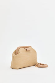 Knitted Crossbody Bag - Mink