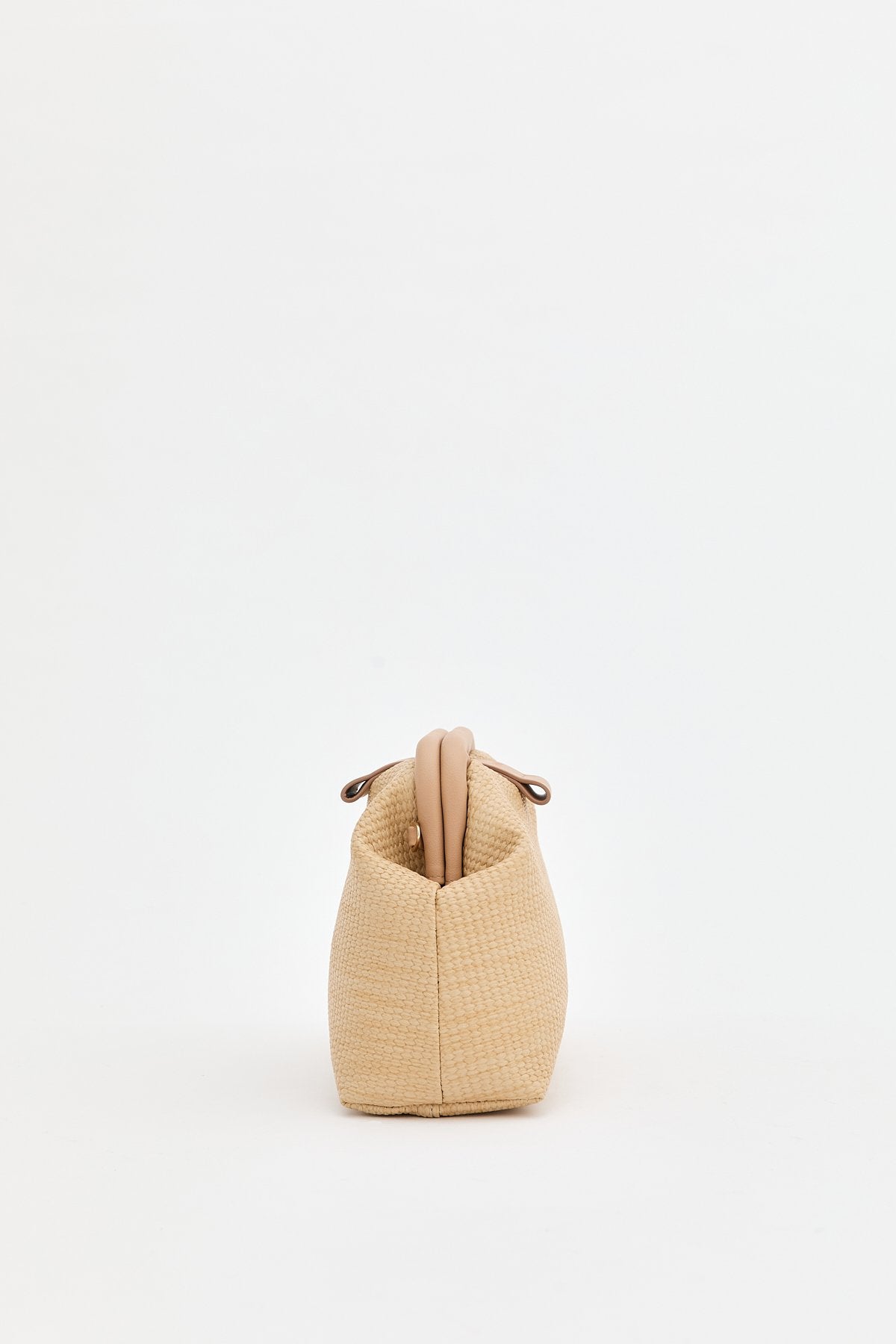 Knitted Crossbody Bag - Mink