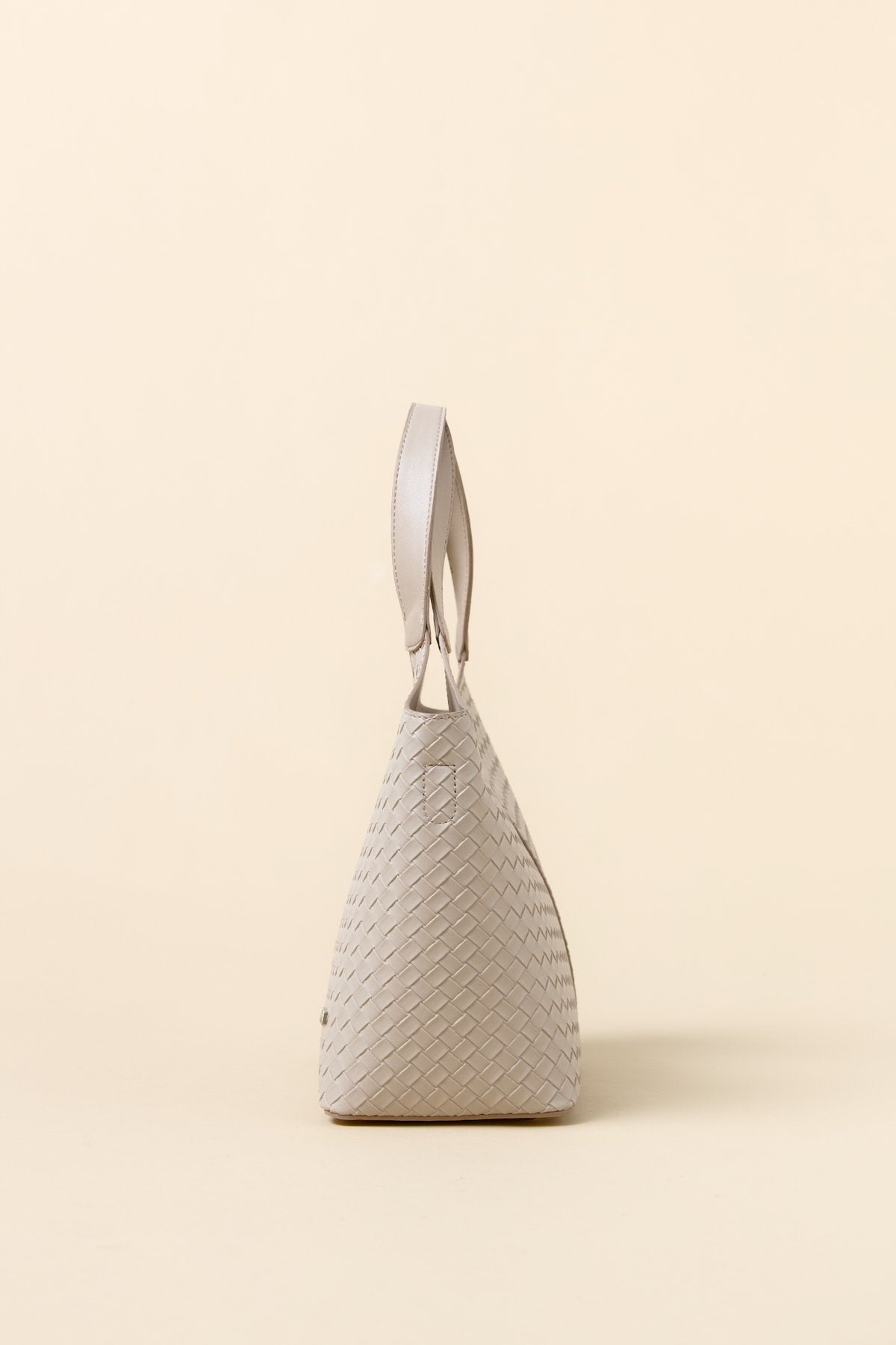Braided Handbag - Mink