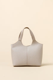 Braided Handbag - Mink