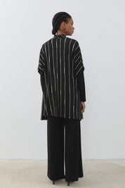 Knitted 3-Piece Set - Black