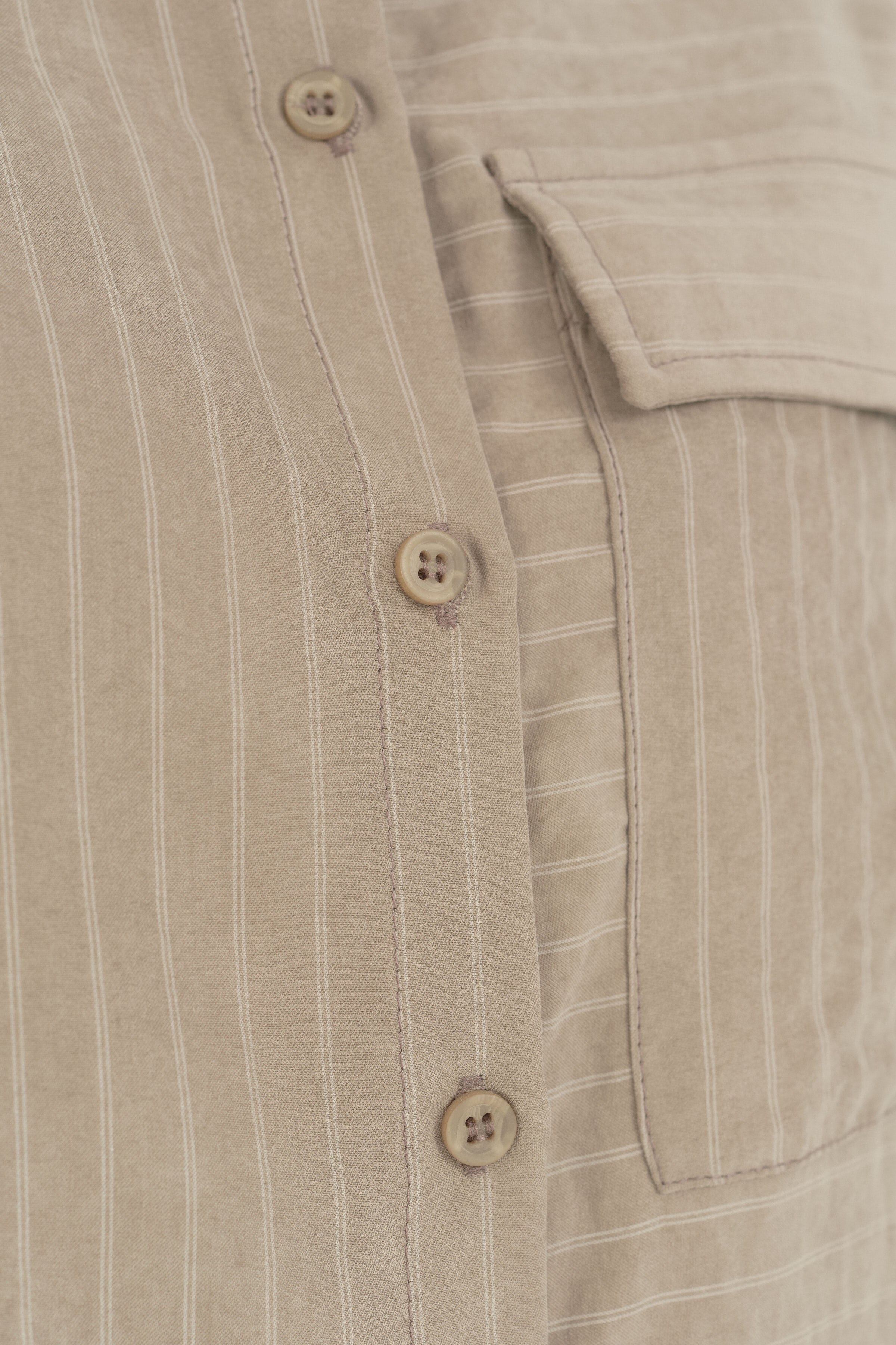 Oversize Kumaş Rahat Oversize Spor - Vizon