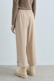 Button-Down Trousers - Stone