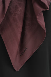 Pamuk Eşarp - Mürdüm