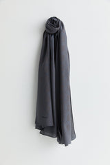 Cotton Modal Scarf - Anthracite