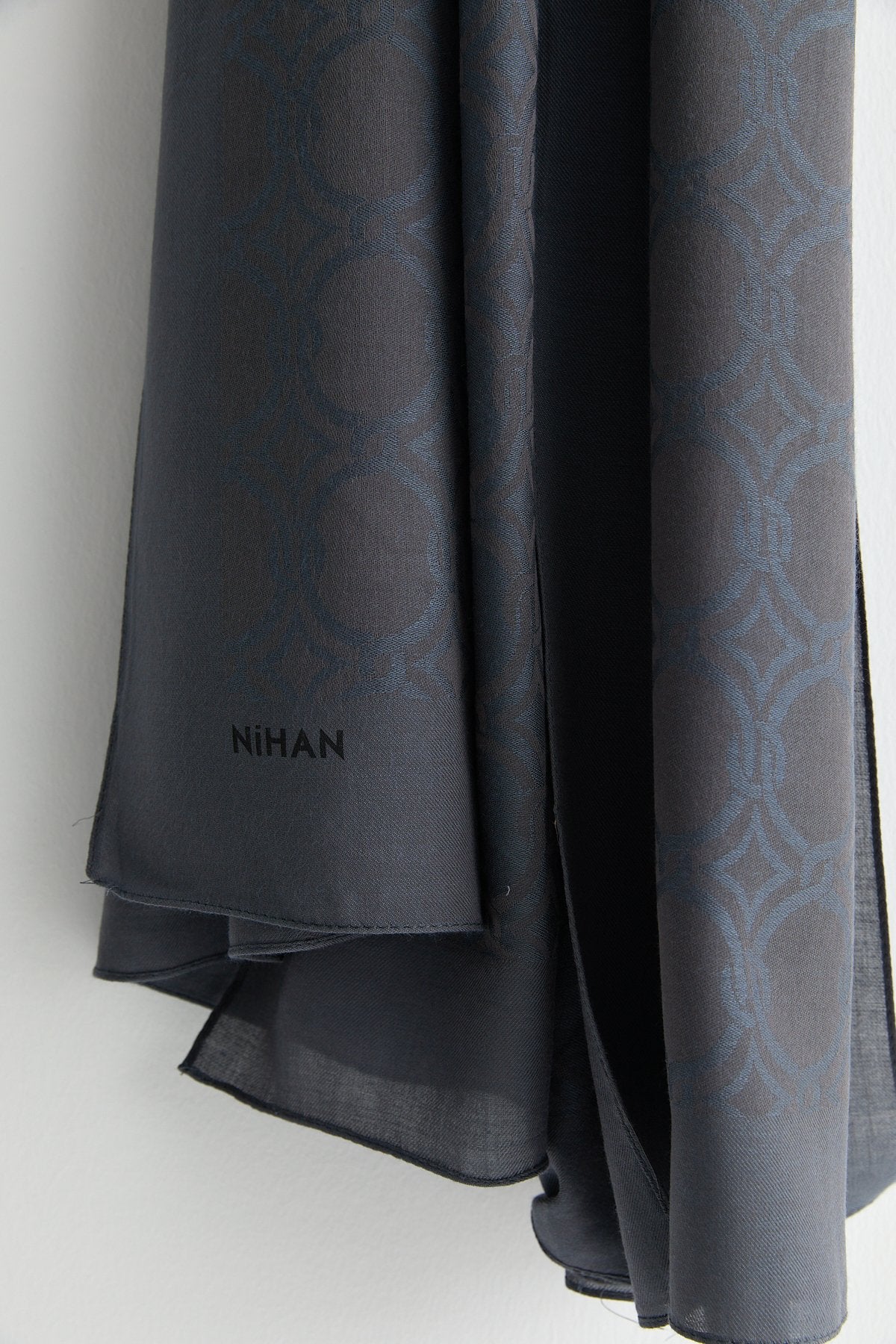 Cotton Modal Scarf - Anthracite