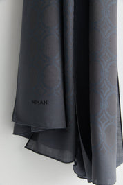 Cotton Modal Scarf - Anthracite