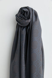 Cotton Modal Scarf - Anthracite