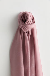Cotton Modal Scarf - Rose Pink