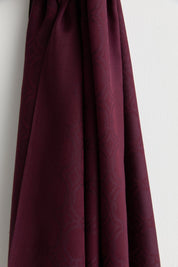 Cotton Modal Scarf - Plum