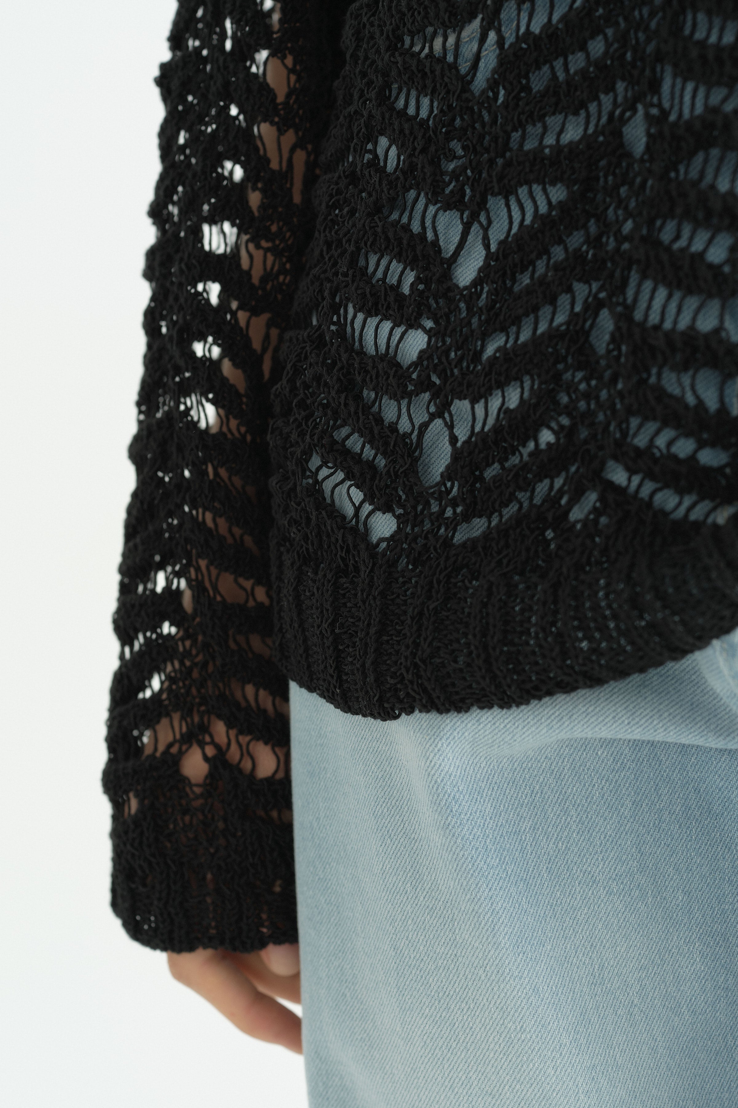 Pamuklu Oversize Tunik - Siyah