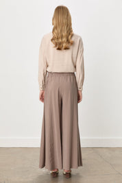 Modal Skirt Trousers - Mink