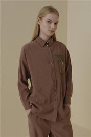 Modal Pants and Tunic Set - Light Brown