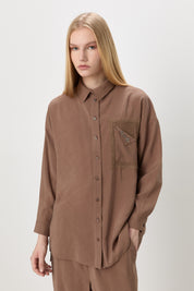 Modal Pants and Tunic Set - Light Brown