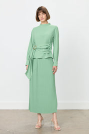 Pantolon Tunik Modal Takım - Füme