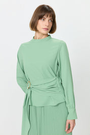Pantolon Tunik Modal Takım - Füme