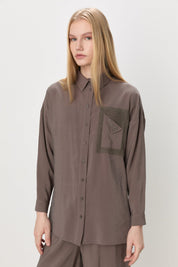 Modal Pants and Tunic Set - Coffee