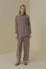 Pants and Tunic Modal Set - Mink