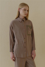 Pants and Tunic Modal Set - Mink