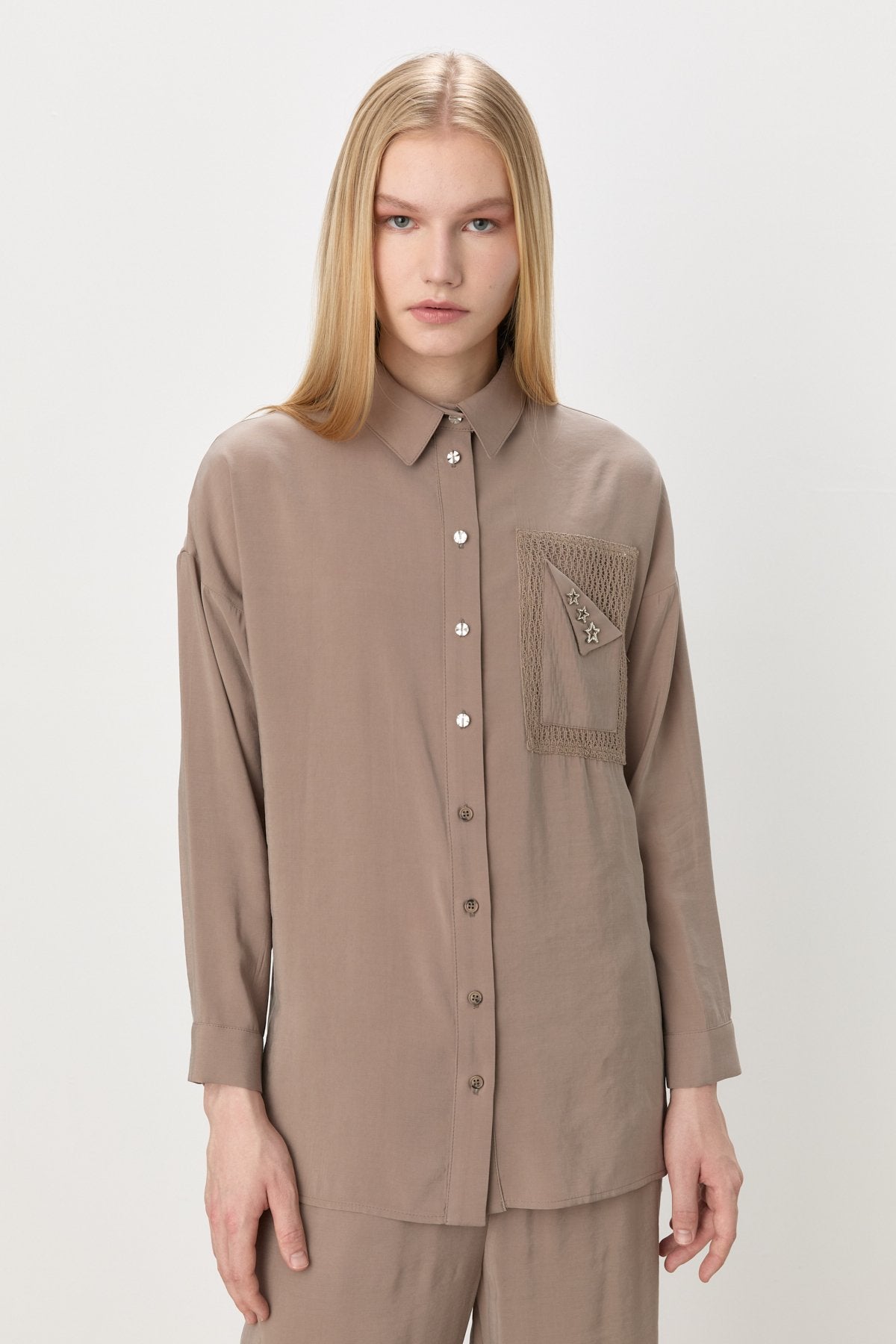 Pants and Tunic Modal Set - Mink