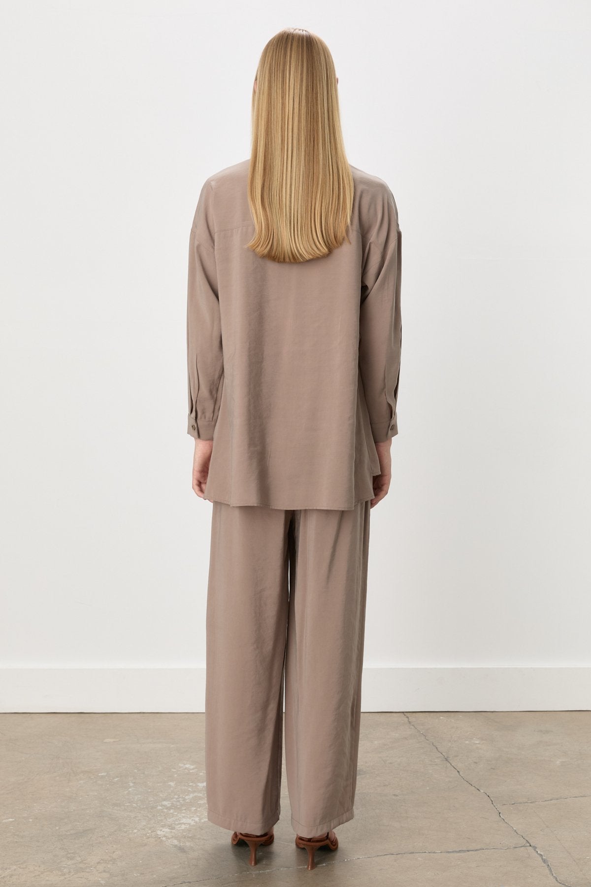 Pants and Tunic Modal Set - Mink
