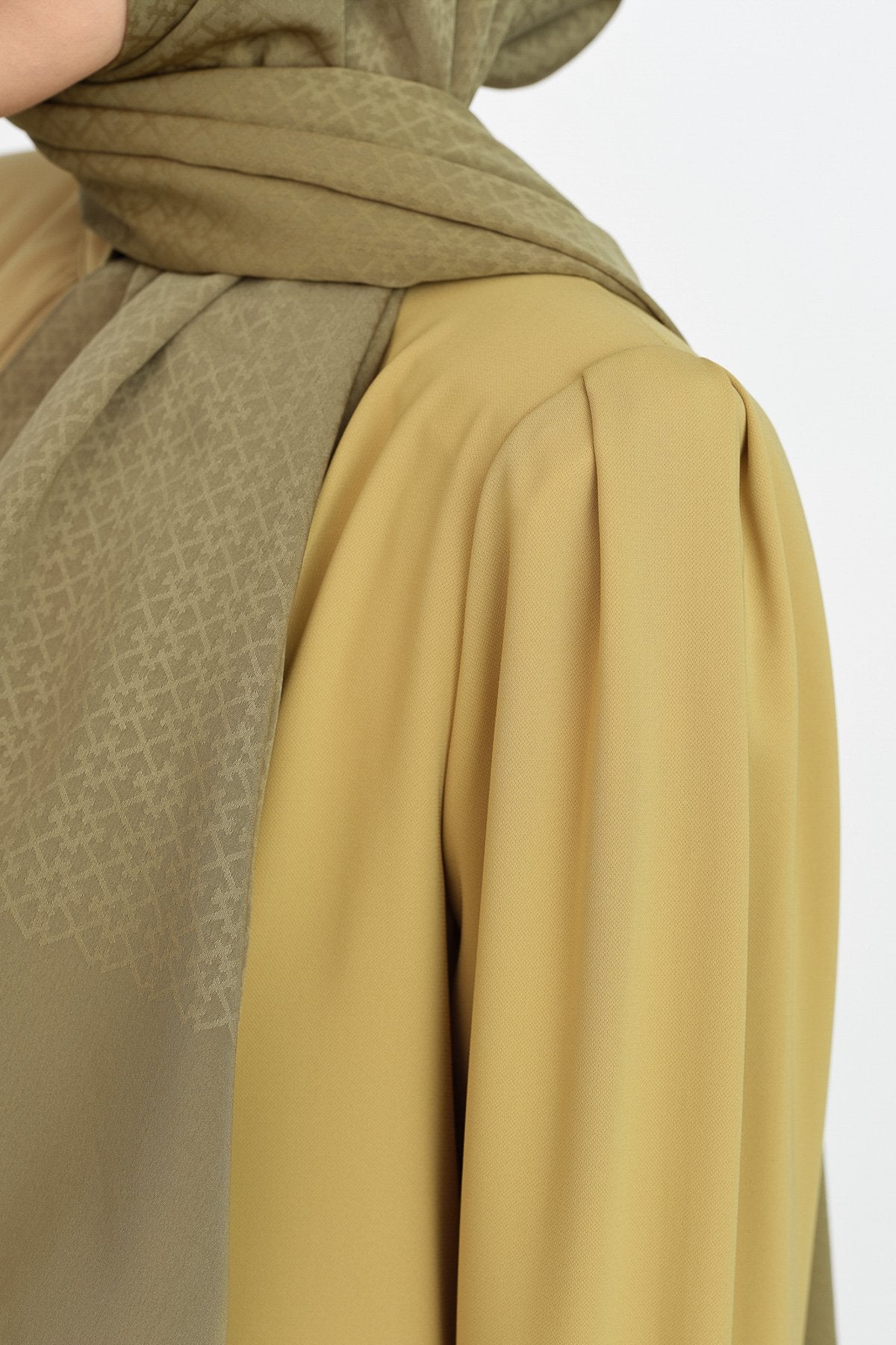 Pleated Detailed Blouse - Olive
