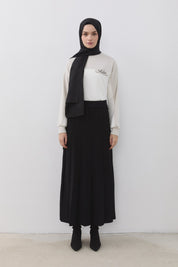 Pilise Rayon Etek - Siyah