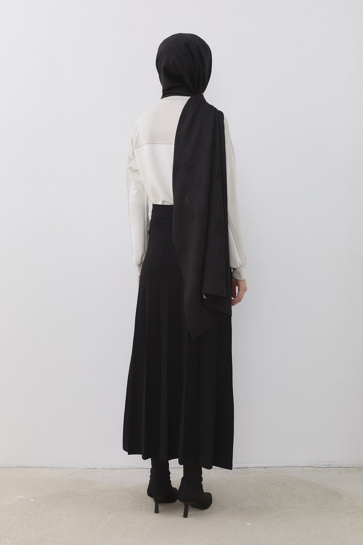 Pilise Rayon Etek - Siyah