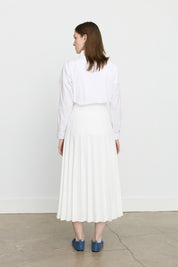 Pleated Skirt - Ecru