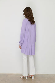 Pleated Tunic - Lilac