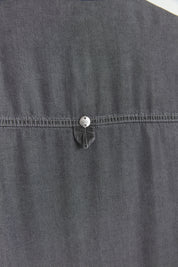 Püskül ve Rivet Detaylı Lyocell Tunik - Füme