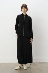 Relaxed Fit Jacquard Suit - Black
