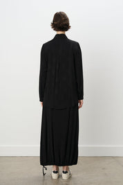 Relaxed Fit Jacquard Suit - Black