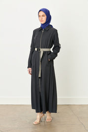 Relaxed Fit Modal Dress - Black